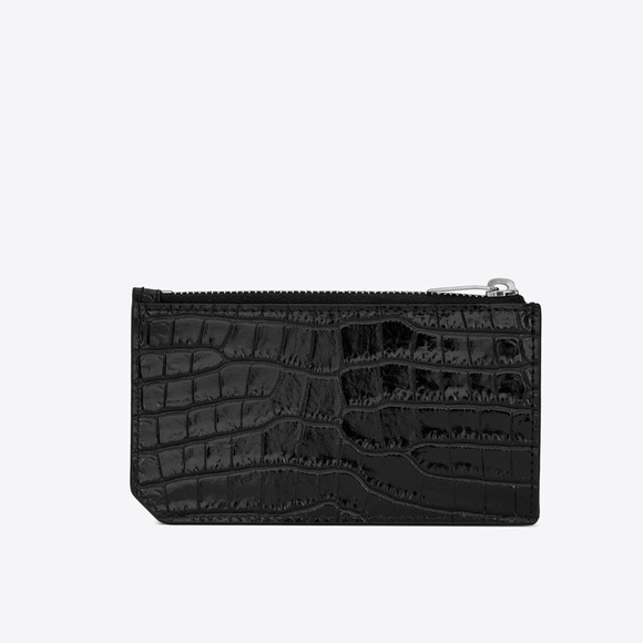 Saint Laurent Card Wallet Black - Picture 2 of 5